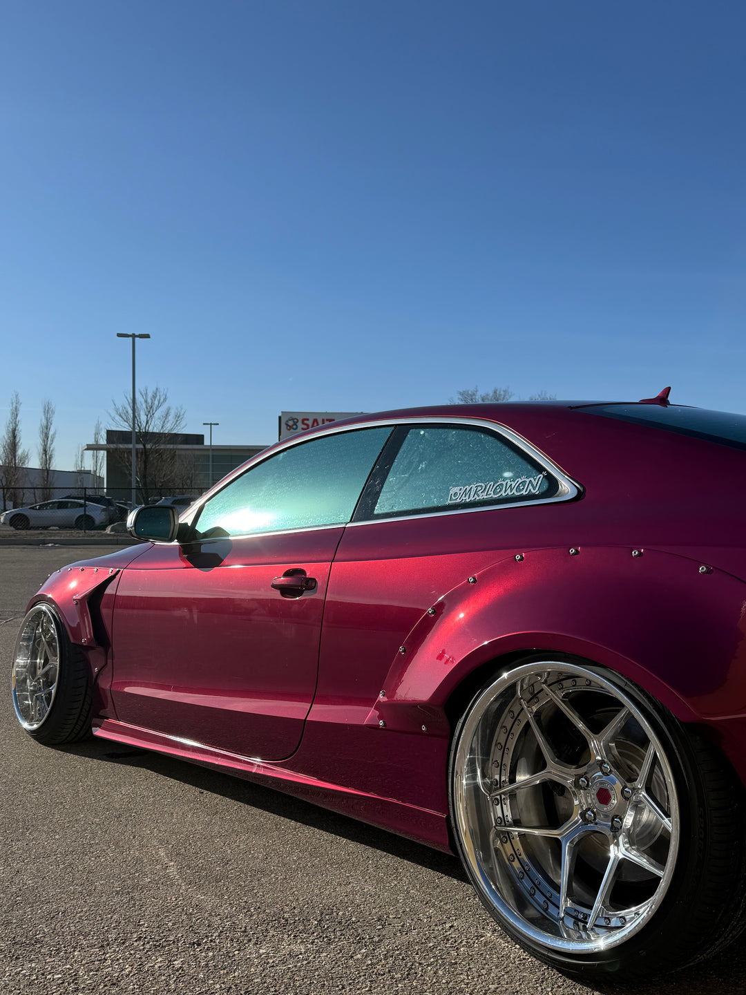 Cupid Hearts Chrome Tint