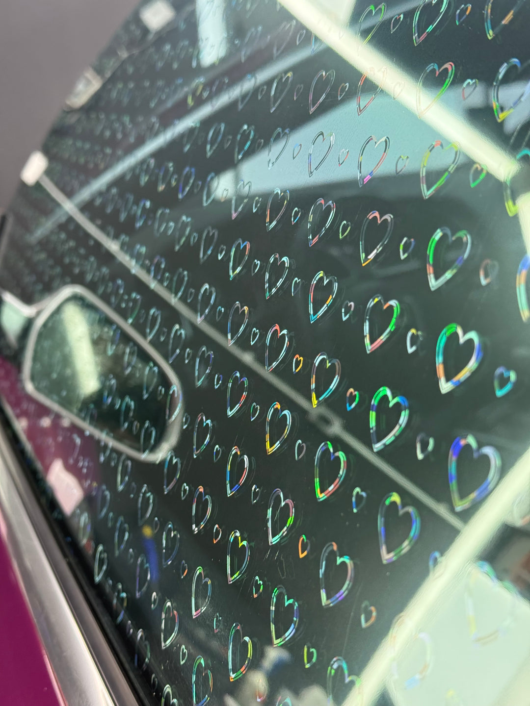 Cupid Hearts Chrome Tint