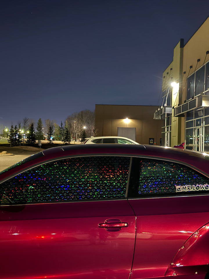 Cupid Hearts Chrome Tint