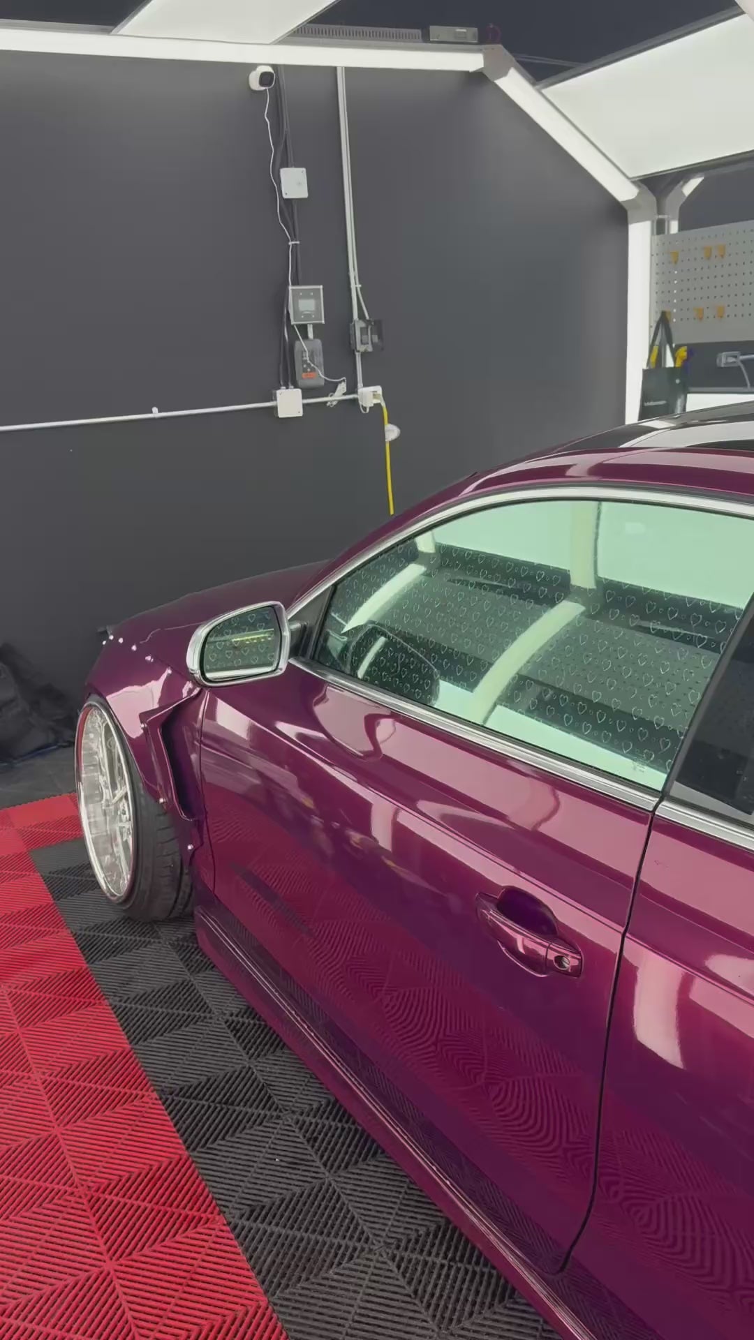 Cupid Hearts Chrome Tint